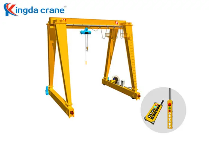Box Weld Single Girder Gantry Crane