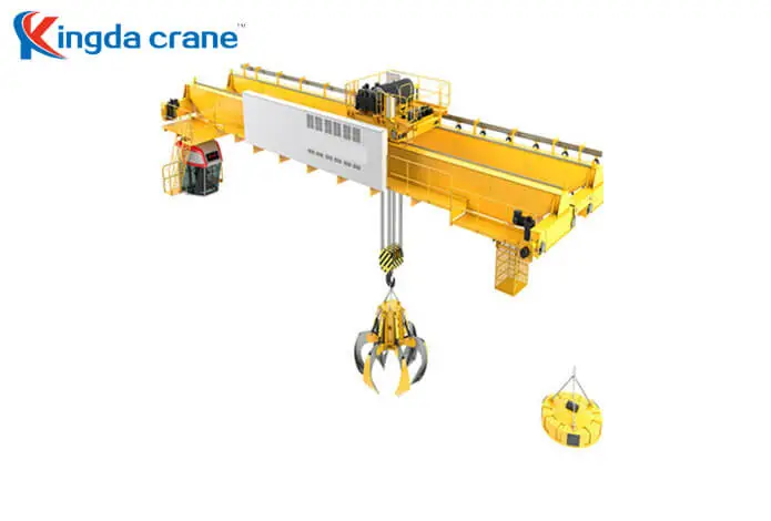 Grab and Hook Double Girder Overhead Crane