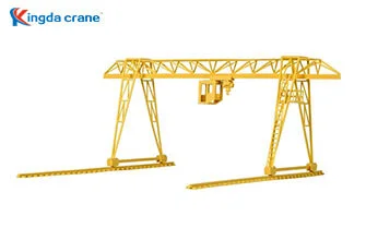 Trussed Structure Single Girder Gantry Crane