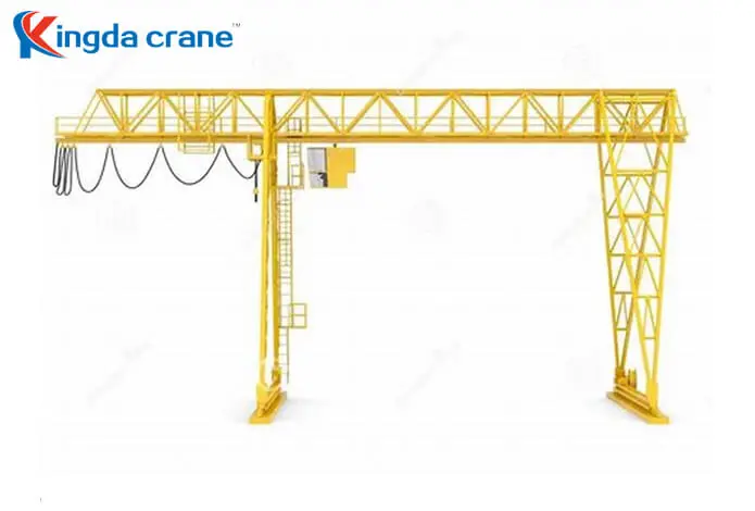 Trussed Structure Single Girder Gantry Crane