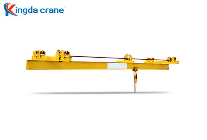 Manual Operation Single Girder Suspension Crane