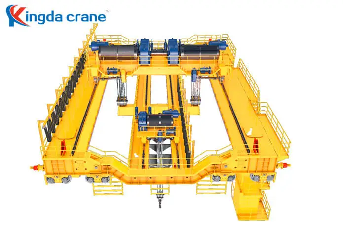 four girder ladle crane